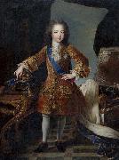 Circle of Pierre Gobert Portrait of King Louis XV of France as child Sweden oil painting artist